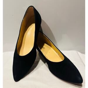 Gabor Womem’s Pumps 2" Kitten Heel Pointed Toe Office Low Heel Dress Shoe Sz 7.5